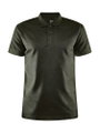 Craft Sport-Polo Core Unify (funktionelles Recyclingpolyester) dunkelgrün Herren